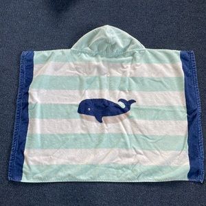 Pottery Barn “ Luke “ Whale Baby Towel